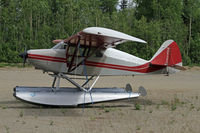 N8536C @ UUO - Unusual to see a PA-22 on floats - by Duncan Kirk