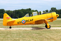 N7431 @ OSH - 1952 Canadian Car & Foundry HARVARD MK IV, c/n: CCF4 222      ex CAF 20431 - by Terry Fletcher
