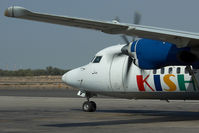 EP-LBV @ OMSJ - Kish Air Fokker 50