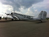 D-CDLH @ EDQD - Ju-52 Flughafen Bayreuth - by flythomas