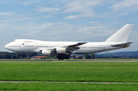 TF-AAB @ LOWL - Saudi Arabian Airlines Cargo (Air Atlanta Icelandic) Boeing B747-236B(SF) landing in LOWL/LNZ