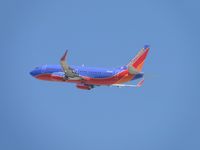 N654SW @ ONT - Now Flt 2027 enroute to Oakland, Ca after passengers departed/loaded, aircraft westbound from runway 26R, wheels already retracted - by Helicopterfriend
