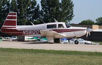 N58120 @ KOSH - Mooney M20J - by Mark Pasqualino