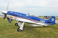 N352BT @ OSH - American Air Racing Ltd THUNDER MUSTANG, c/n: JHTM017 at 2011 Oshkosh - by Terry Fletcher