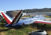 N28JV - Fouga CM.170 Magister at the San Diego Air & Space Museum's Gillespie Field Annex, El Cajon CA