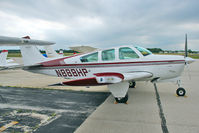 N888HP @ FLD - 1988 Beech F33A, c/n: CE-1302 at Fond du Lac - by Terry Fletcher