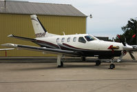 N555HP @ FLD - 2007 Socata TBM 700, c/n: 402 at Fond du Lac - by Terry Fletcher