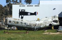 CF-NVC - Boeing Vertol 44B (Piasecki H-21B) (ex 'Holy 1') at the San Diego Air & Space Museum's Gillespie Field Annex, El Cajon CA