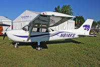 N814KS @ OSH - 2005 Cessna 172R, c/n: 17281248 - static display at 2011 Oshkosh - by Terry Fletcher