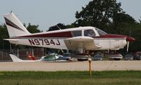 N9794J @ KOSH - Piper PA-28-180 - by Mark Pasqualino