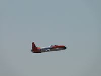 N377JP @ CNO - Lifting off westbound from runway 26L - by Helicopterfriend