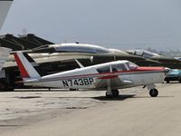 N7438P @ CNO - Parked in northwest parking area - by Helicopterfriend