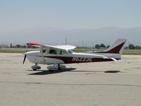 N5223E @ CNO - Taxiing to the display area - by Helicopterfriend