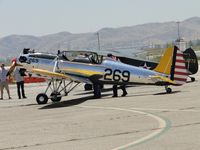 N48742 @ CNO - Parked to the rear of Yank's Air Museum - by Helicopterfriend
