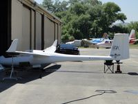 N38KM @ AJO - Nose parked in the shade and being worked on - by Helicopterfriend