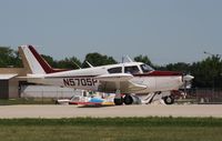 N5705P @ KOSH - Piper PA-24-250 - by Mark Pasqualino