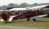 OO-TGM @ EBAW - Fly in.THE DE HAVILLAND SCHOOL OF FLYING n°9.Now PH-VMS. - by Robert Roggeman