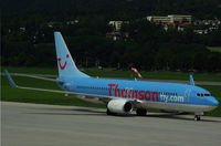 G-FDZF @ LOWI - Thomsonfly Boeing 737 - by Thomas Ranner