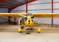 G-BSDK @ EGTW - Oaksey Park resident - by Chris Hall