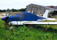 G-BCLL @ EGTW - in the graveyard at Oaksey Park. - by Chris Hall