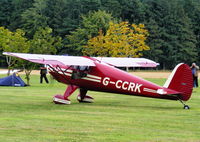 G-CCRK @ EGTW - at the Luscombe fly-in at Oaksey Park - by Chris Hall