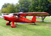 G-BROO @ EGTW - at the Luscombe fly-in at Oaksey Park - by Chris Hall