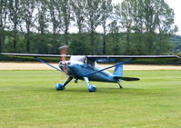 G-EITE @ EGTW - at the Luscombe fly-in at Oaksey Park - by Chris Hall