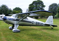 G-BRUG @ EGTW - at the Luscombe fly-in at Oaksey Park - by Chris Hall