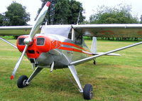 G-BRHY @ EGTW - at the Luscombe fly-in at Oaksey Park - by Chris Hall