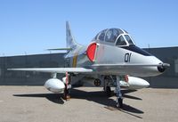 158467 - Douglas TA-4J Skyhawk at the Flying Leatherneck Aviation Museum, Miramar CA