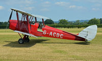 G-ACDC @ EGKH - SHOT AT HEADCORN - by Martin Browne