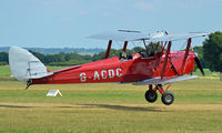 G-ACDC @ EGKH - SHOT AT HEADCORN - by Martin Browne