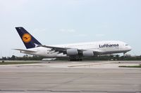 D-AIMD @ MCO - Lufthansa A380 lifts off for the short hop to MIA - by Florida Metal