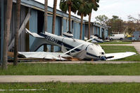 N477BA @ KFXE - After hurricane Wilma. - by Garey T. Martin