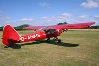 G-AMMS @ EGBR - Auster J5K at Breighton Airfield's Wings & Wheels Weekend, July 2011. - by Malcolm Clarke