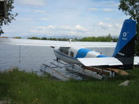 N320LM @ Z41 - 1969  H-295  c/n 1407  Anchorage, AK	  also CF-FRF - by Joshua Lazare