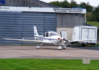 N1569C @ EGBJ - visiting from its base at Coventry - by Chris Hall