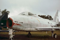 139486 @ NPA - F-1E Fury as displayed in November 1979 at the Pensacola Naval Air Museum. - by Peter Nicholson