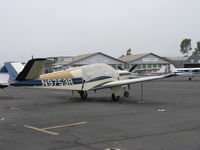 N9753R @ SZP - 1960 Beech M35 BONANZA, Continental IO-470-C 250 Hp - by Doug Robertson