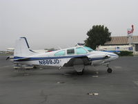 N888JD @ SZP - 1968 Beech E95 TRAVEL AIR, two Lycoming O&VO-360s 180 Hp each, Micro vortex generators - by Doug Robertson