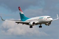 LX-LGQ @ ELLX - on final RW24 - by Friedrich Becker