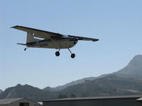 N9918N @ SZP - 1975 Cessna 180J SKYWAGON, Continental O-470 230 Hp, on final Rwy 22 - by Doug Robertson