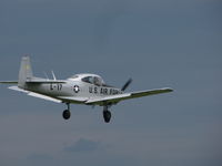 N4241K @ KOSH - landing Rwy 09 @ KOSH EAA 2011 - by steveowen