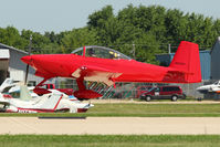 N95DR @ OSH - Ross Dan G RV8A, c/n: 82434 at 2011 Oshkosh - by Terry Fletcher