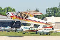 N7545K @ OSH - 1950 Piper PA-18-105 SPECIAL, c/n: 18-261 at 2011 Oshkosh - by Terry Fletcher