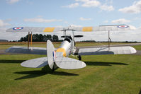 G-ANON @ EGBR - De Havilland DH82A Tiger Moth  at Breighton Airfield's Wings & Wheels Weekend, July 2011. - by Malcolm Clarke