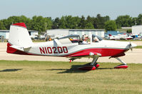 N102DD @ OSH - Dubuis Michael A RV-9A, c/n: 90843 at 2011 Oshkosh - by Terry Fletcher