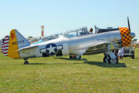 N350HT @ OSH - 1942 North American AT-6D, ex Bu 43756
Con Number 88-15737 - by Terry Fletcher