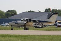 N3085W @ KOSH - Beech E55 - by Mark Pasqualino