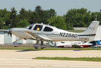 N2288D @ OSH - Cirrus Design Corp SR22, c/n: 3761 at 2011 Oshkosh - by Terry Fletcher